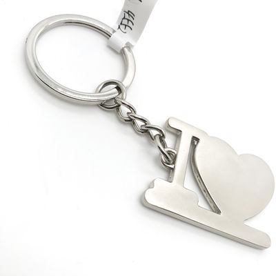 Disponibile OEM/ODM Heart Metal Key Ring Holder con pacchetto individuale