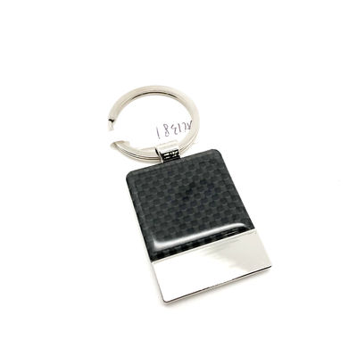 Disponibile porta chiavi in metallo con logo personalizzato per OEM / ODM