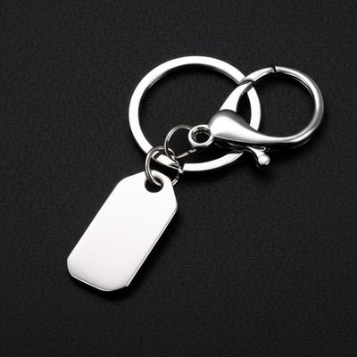 Customized Logo Metal Keychain Holder for Logo Customization Services