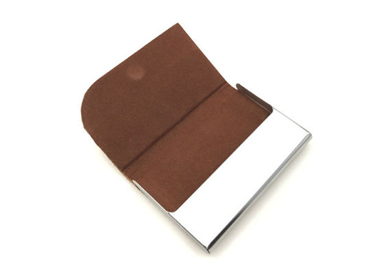 Cassa di carta amichevole magnetica di Eco del ferro dell'unità di elaborazione del cuoio del titolare della carta inossidabile del sughero 65g