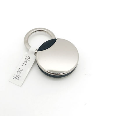Portafogli metallici d'argento accessori per portachiavi eleganti e funzionali