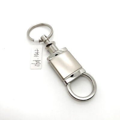 TT Term Payment Metal Keychain Holder con MOQ 500 disponibile