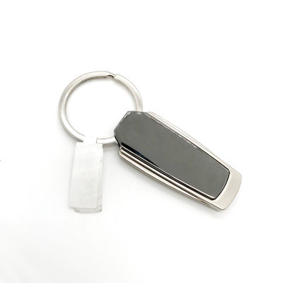 Porta chiavi in metallo nero per pistole a confezione in polibag individuale disponibile per OEM/ODM