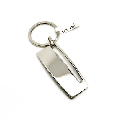 Porta chiavi in lega di zinco disponibile per la personalizzazione