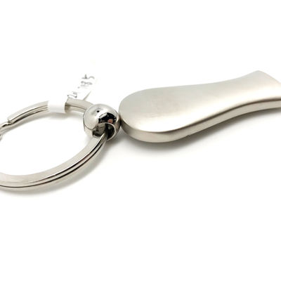 Catene a chiavi in massa personalizzabili in argento con OEM / ODM disponibili
