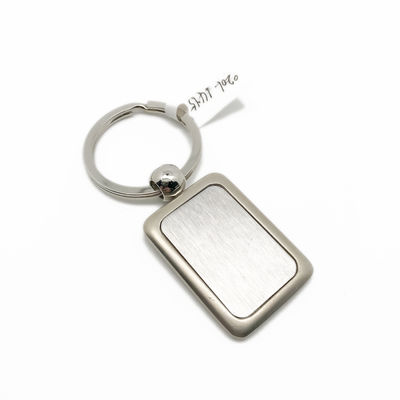 Portachiavi personalizzati in argento con logo personalizzato consegna rapida