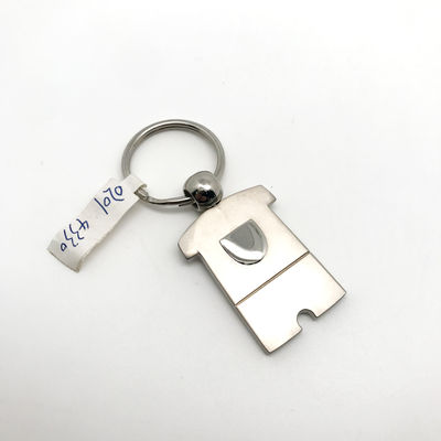 Portachiavi in blocco con logo personalizzato e con confezionamento individuale in polybag
