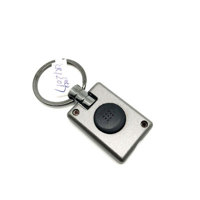 Porta chiavi in forma di porta chiavi in metallo disponibile OEM/ODM