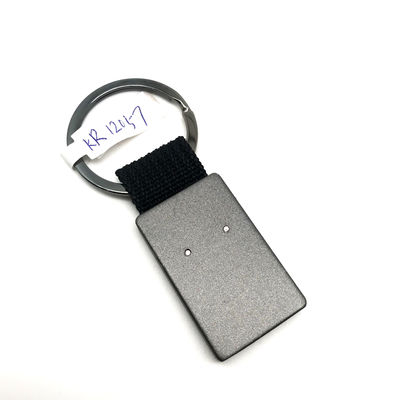 Porta chiavi in lega di zinco con finitura nera per prestazioni OEM / ODM