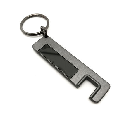 MOQ 500 porta chiavi in metallo con logo personalizzato per