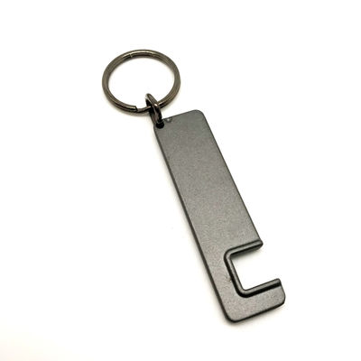 MOQ 500 porta chiavi in metallo con logo personalizzato per