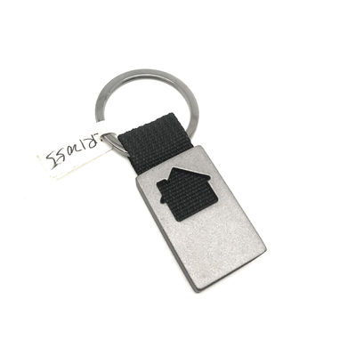Porta chiavi in lega di zinco con servizi OEM/ODM e pacchetto polibag individuale
