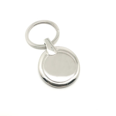 Porta chiavi in metallo di argento con OEM/ODM disponibile