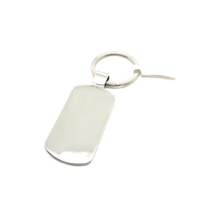 Tenitore chiaviera in metallo d'argento per OEM/ODM Disponibile personalizzato