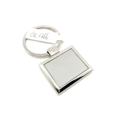 Porta chiavi in metallo con logo personalizzato in materiale in lega di zinco