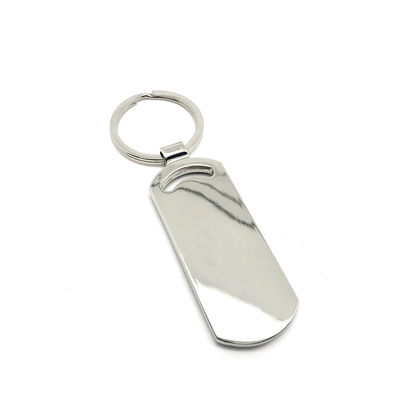 Disponibile porta chiavi in metallo con logo personalizzato