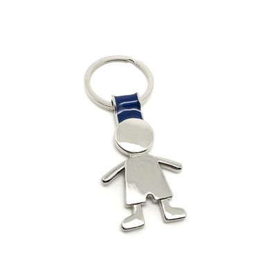 Portafogli per chiavi in metallo alloy di zinco in argento per le vostre esigenze aziendali