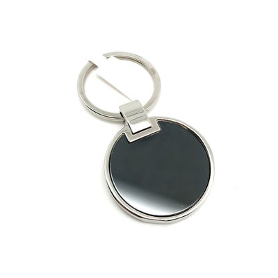 Consigliere per chiavi in metallo in nero in argento TT Termine di pagamento Pacchetto polibag individuale