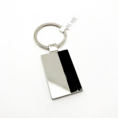 Polybag individuale Package Metal Keychain Holder Disponibile con materiale in lega di zinco