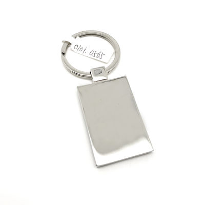 Polybag individuale Package Metal Keychain Holder Disponibile con materiale in lega di zinco