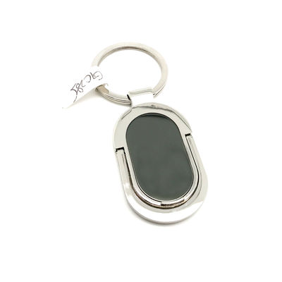 Porta chiavi in metallo con logo personalizzato