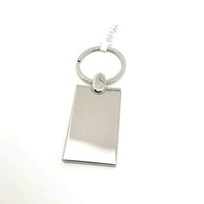 Porta chiavi in lega di zinco metallo disponibile in singolo pacchetto polibag