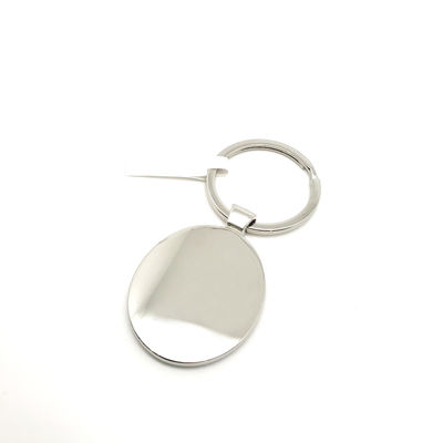 Logo personalizzato porta chiavi in metallo personalizzato per singolo pacchetto polybag personalizzato