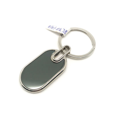 Porta chiavi in metallo con logo personalizzato