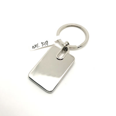 25x75x5mm Portafogli per chiavi in metallo Alta durata