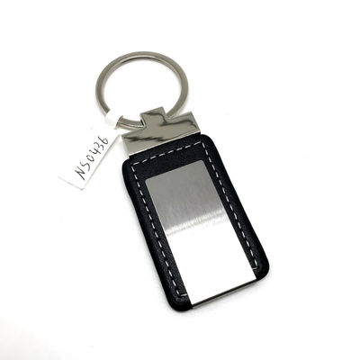 Classic porta chiavi in pelle con modello personalizzato confezionato in polybag