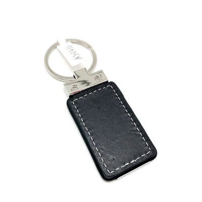 Classic porta chiavi in pelle con modello personalizzato confezionato in polybag