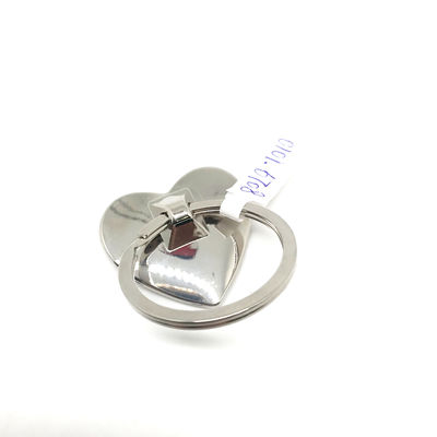 Logo in rilievo Bella chiave di metallo Charm / Carino anello chiave regalo personalizzato souvenir porta ossa forma