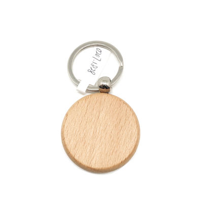 Portachiavi in legno incisi su misura Durabilità Portachiavi decorativi con disegno personalizzato