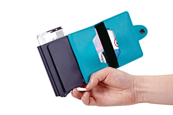 Chiusura RFID Magnet Carte di credito Portamonete Forma rettangolare per promozione e regalo di souvenir