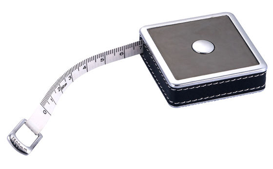 Massura del nastro PU retrattile a doppio lato personalizzato 12 mm Lama 150 mm/60 pollici Accuratezza di gamma in varie forme