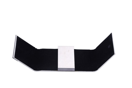 Elegante porta-cartellone metallico PU per mostre e eventi