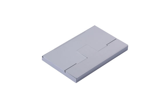 Cassa per schede metalliche / portabiglietti con chiusura rapida