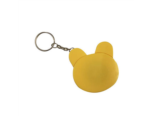 Sarto di plastica Animal Metal dell'ABS sveglio di Tiger Retractable Tape Measure