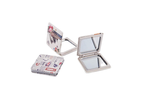 L'unità di elaborazione di Mini Cosmetic Pocket Mirror del quadrato riveste di pelle l'ABS Digital che stampa il modello