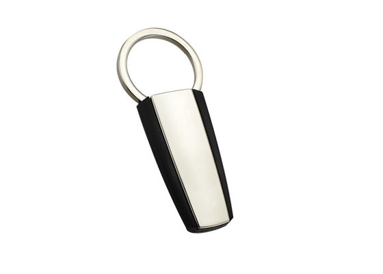Dell'ABS di separare metallo di plastica Logo Keychain Silver Electroplating del trapezio del portiere