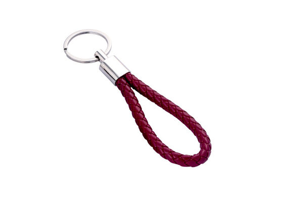 Chiave di cuoio di stampa UV di cuoio in lega di zinco Ring Holder delle catene di chiave dell'unità di elaborazione