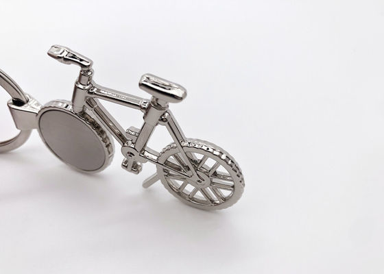 Regalo a incisione laser di Logo Bike Key Chain Souvenir degli anelli portachiavi del metallo della bicicletta