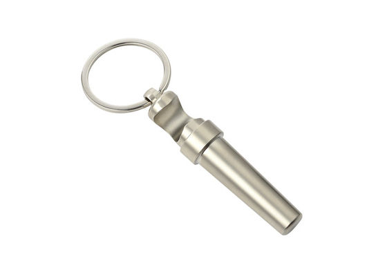Argento a catena chiave multifunzionale 17mm del portiere delle apribottiglie del metallo