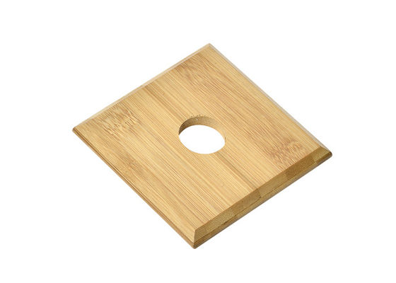 Sottobicchieri di bambù di legno di stampa UV della bevanda dei sottobicchieri 10x 1cm del quadrato