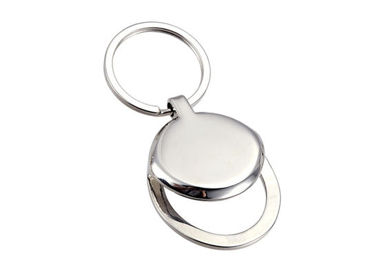 Apribottiglie rotonde dell'anello portachiavi del metallo del portiere in lega di zinco del metallo