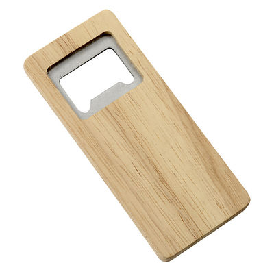 Prezzo buono Apribottiglie quadrate di bambù del metallo - Eco amichevole ed alla moda in linea