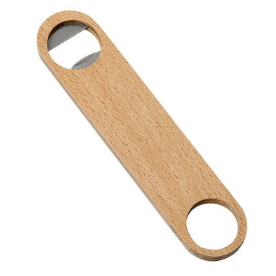 Prezzo buono Sublimazione delle apribottiglie del metallo di legno di faggio - perfetta per Gifting 4cm in linea