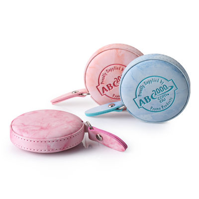 Prezzo buono Colore personalizzato PU ABS misura del nastro a doppio lato 150mm/60inch Range Retractable Ruler in Polybag in linea