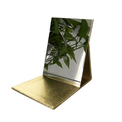 Prezzo buono Specchio da tavolo cosmetico a LED rotondo moderno con ingrandimento 2X in linea