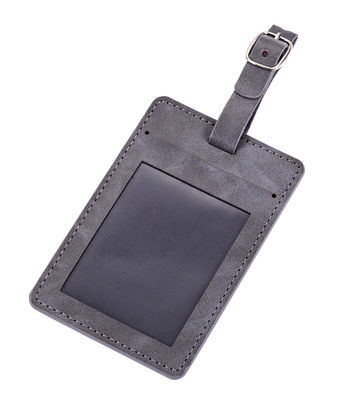 Prezzo buono Etichetta di bagaglio in PU personalizzabile con cintura di sicurezza e logo personalizzato - regalo perfetto per i viaggiatori in linea